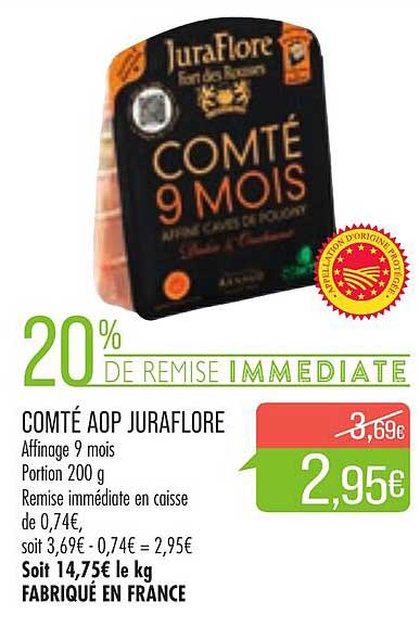 Comté Aop Juraflore