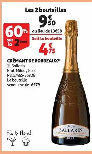 crémant de bordeaux jl ballarin