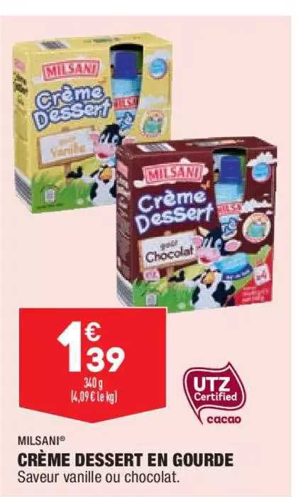 Crème Dessert En Gourde Malsani