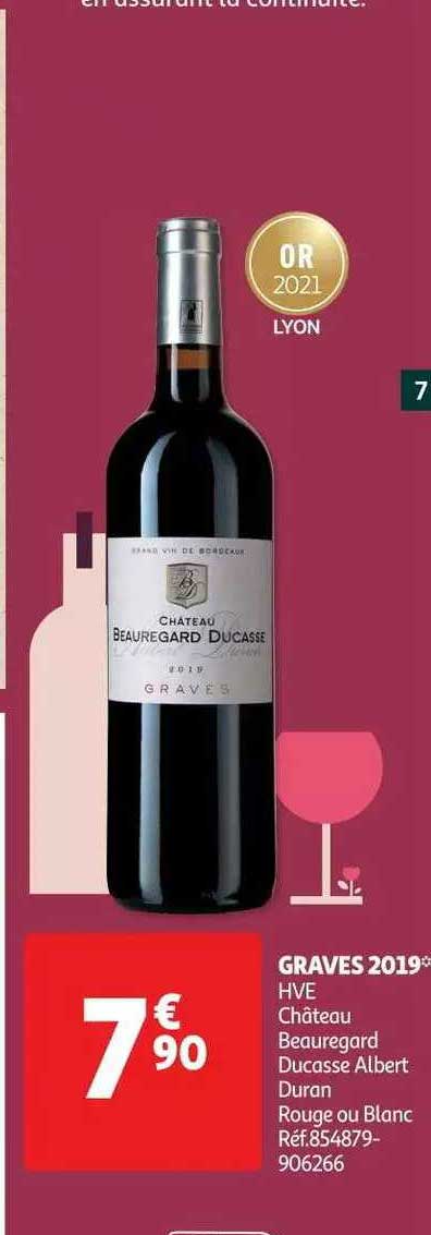graves 2019 hve château beauregard ducasse albert duran rouge ou blanc