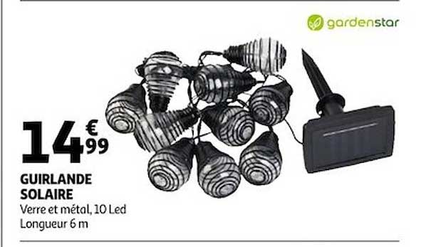 Guirlande Solaire Gardenstar