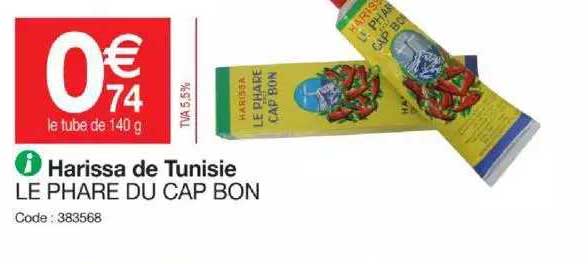 harissa de tunisie le phare du cap bon
