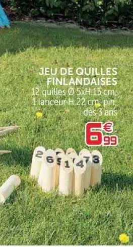 jeu de quilles finlandaises