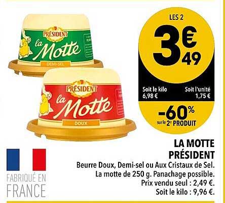 la motte président