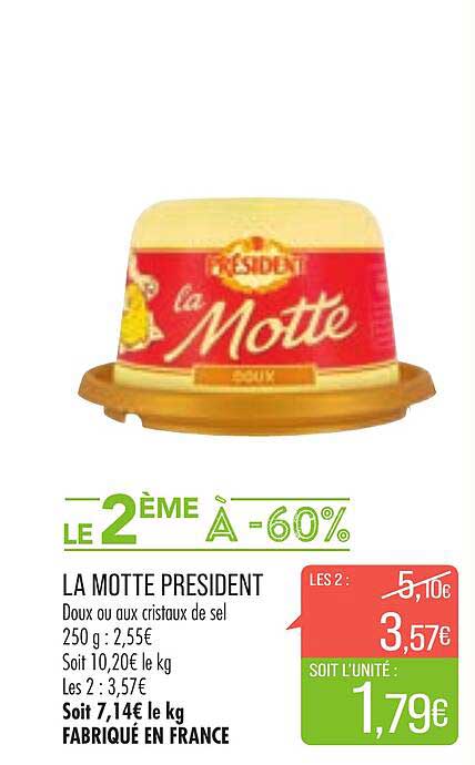 la motte président