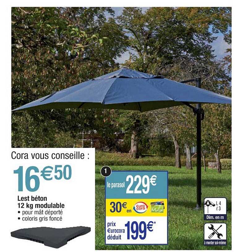 lest béton 12 kg modulable