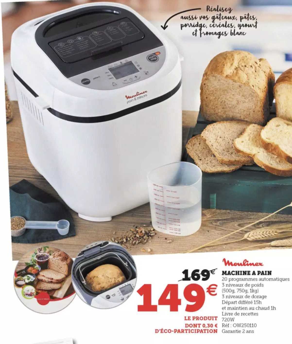 Machine à Pain Moulinex