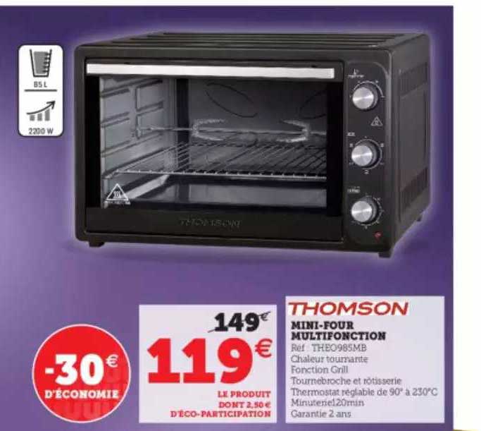 mini-four multifonction thomson