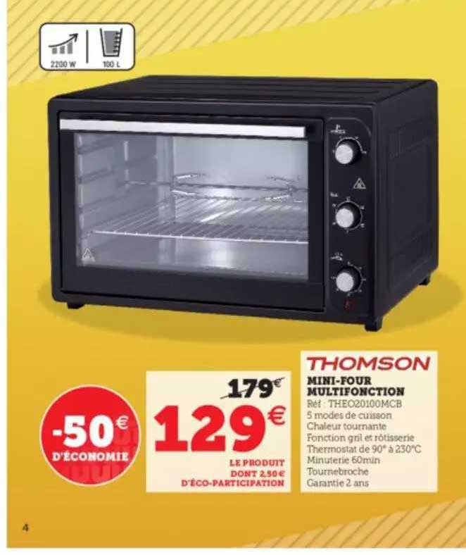 mini-four multifonction thomson