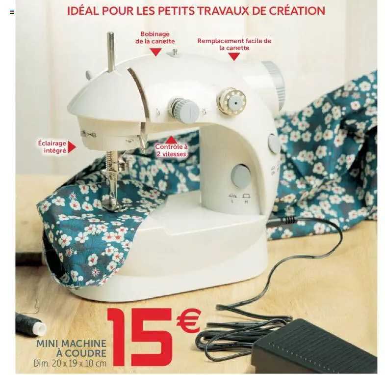 mini machine à coudre