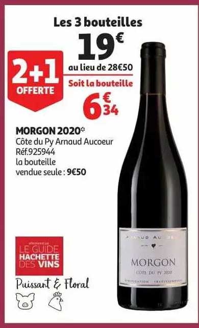 morgon 2020 côte du py arnaud aucoeur