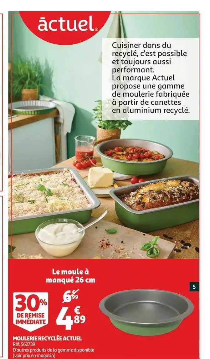 moulerie recyclée actuel