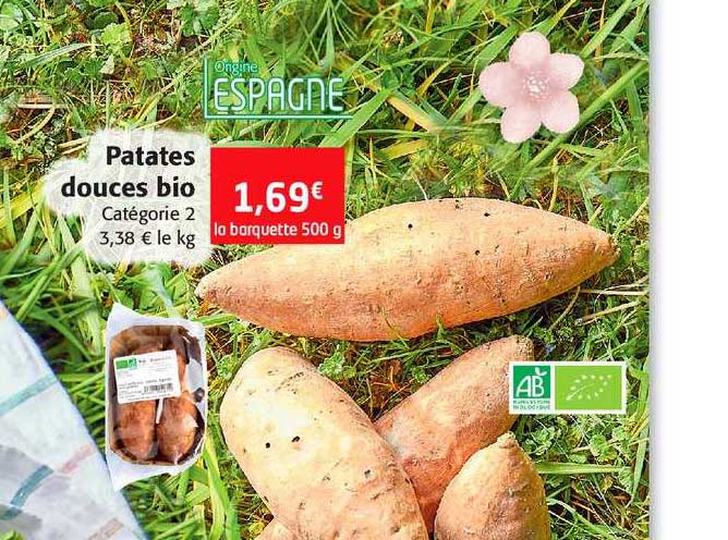 patates douces bio