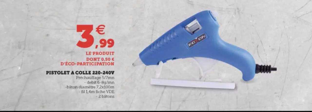 Pistolet à Colle 220-240v Roxon