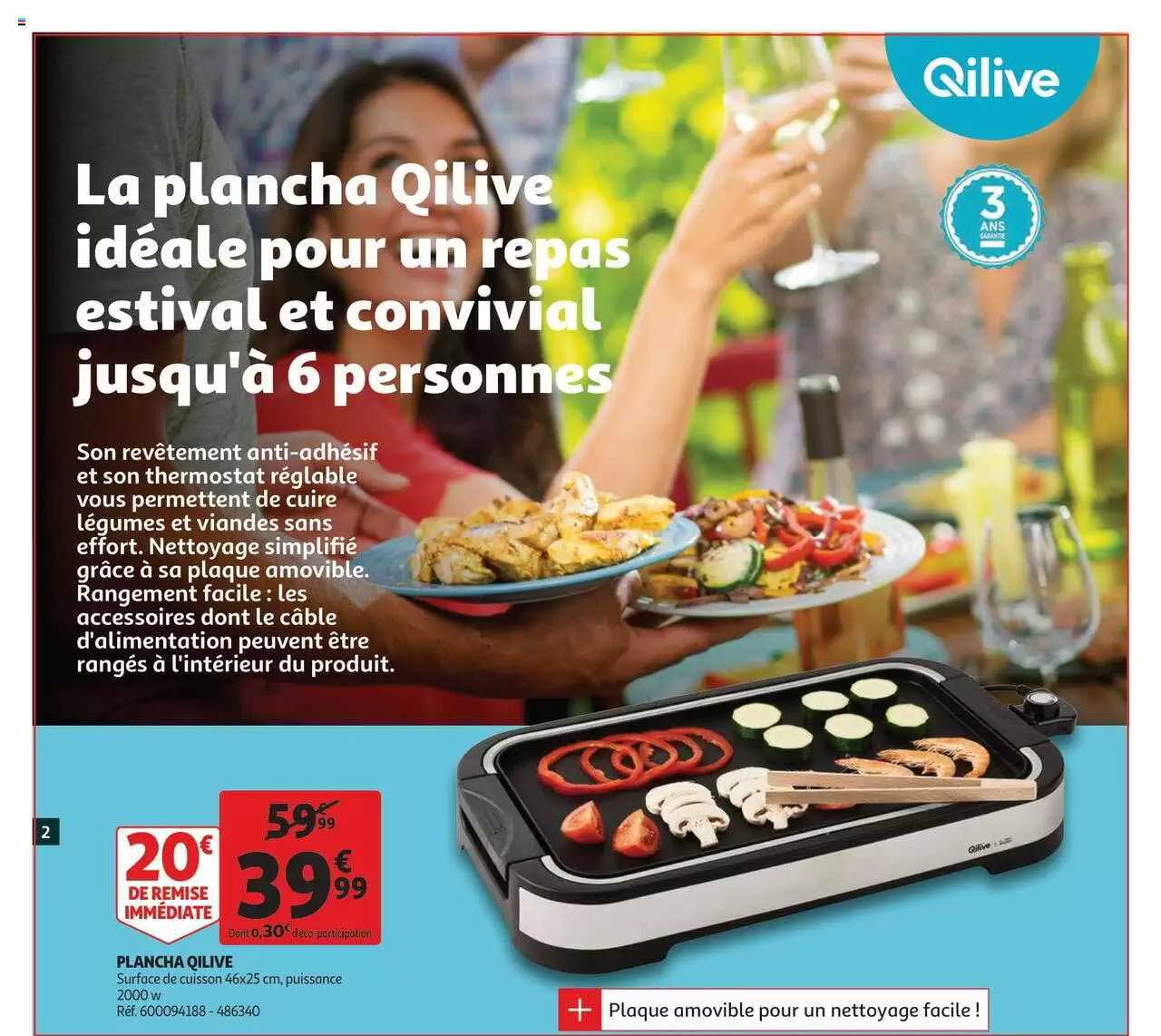 Plancha Qilive