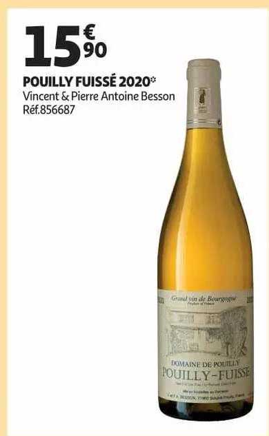 pouilly fuissé 2020 vicent & pierre antoine besson