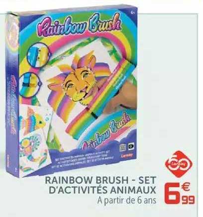 Rainbow Brush - Set D'activités Animaux