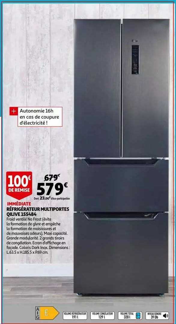 Réfrigérateur Multiportes Qilive