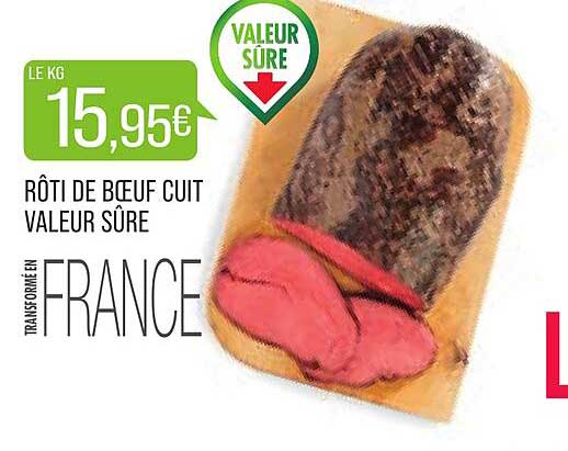 Rôti De Bœuf Cuit Valeur Sûre