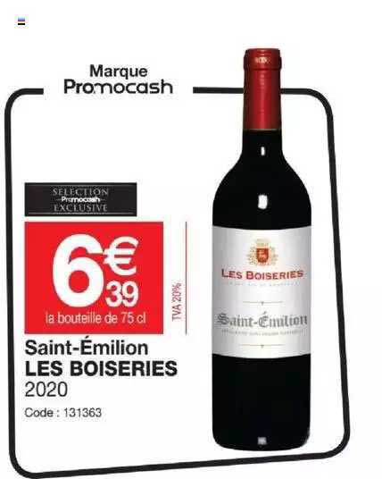 Saint-émilion Les Boiseries 2020