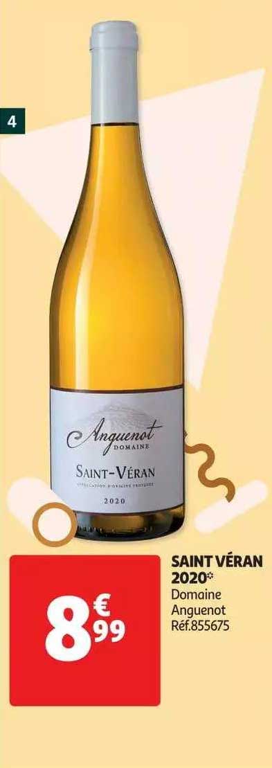 saint véran 2020 domaine anguenot