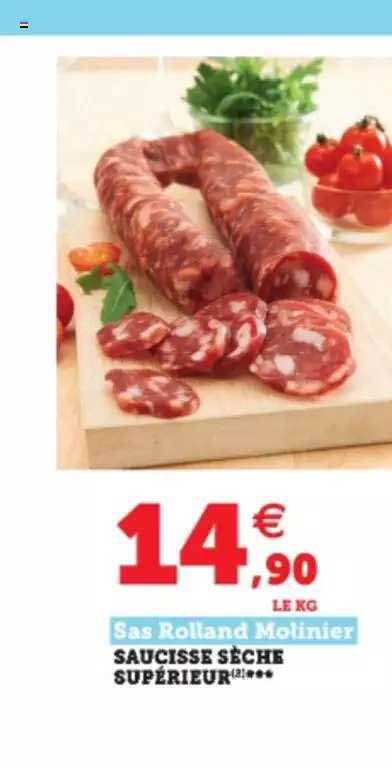 saucisse sèche supérieur sas rolland molinier