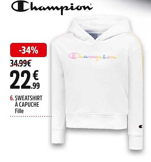 Sweatshirt à Capuche Fille