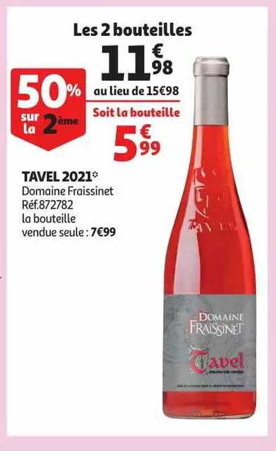 Tavel 2021 Domaine Fraissinet