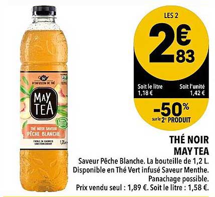 thé noir may tea