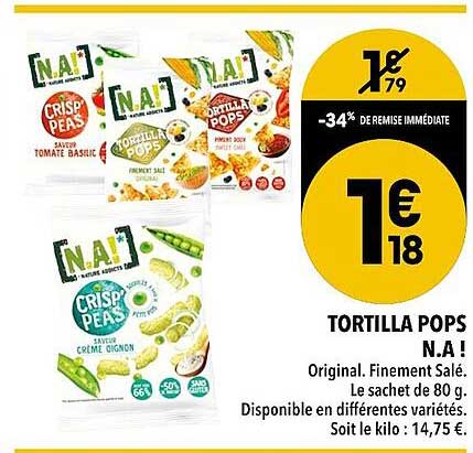 tortilla pops n.a!