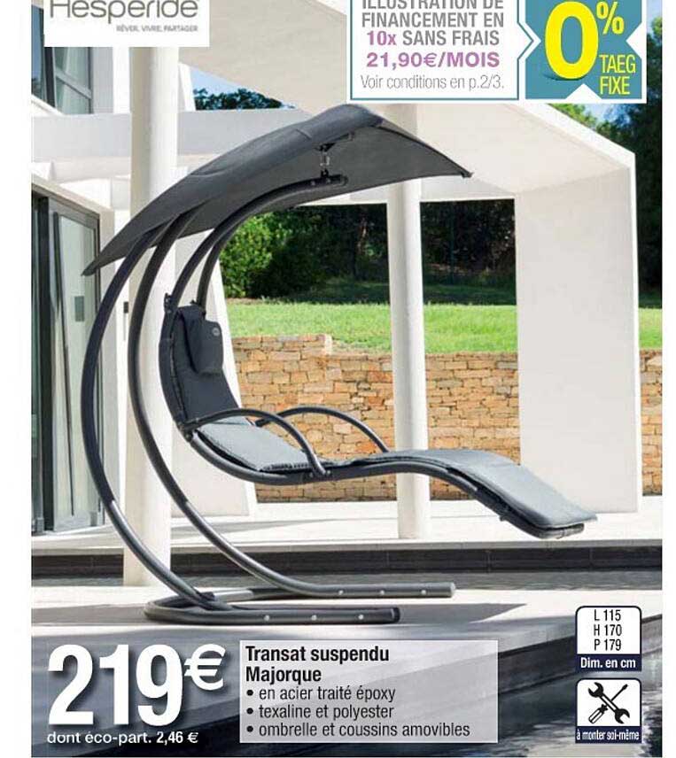 transat suspendu majorque