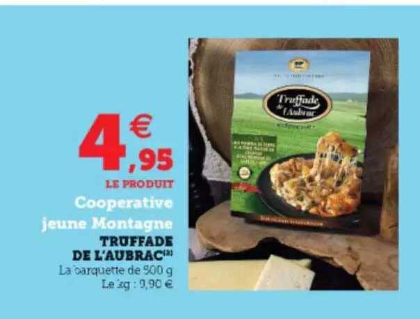 truffade de l'aubrac coopérative jeune montagne