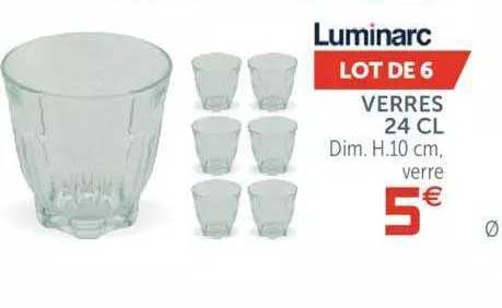 Verre 24 Cl Luminarc
