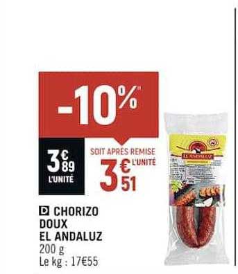 Chorizo Doux El Andaluz
