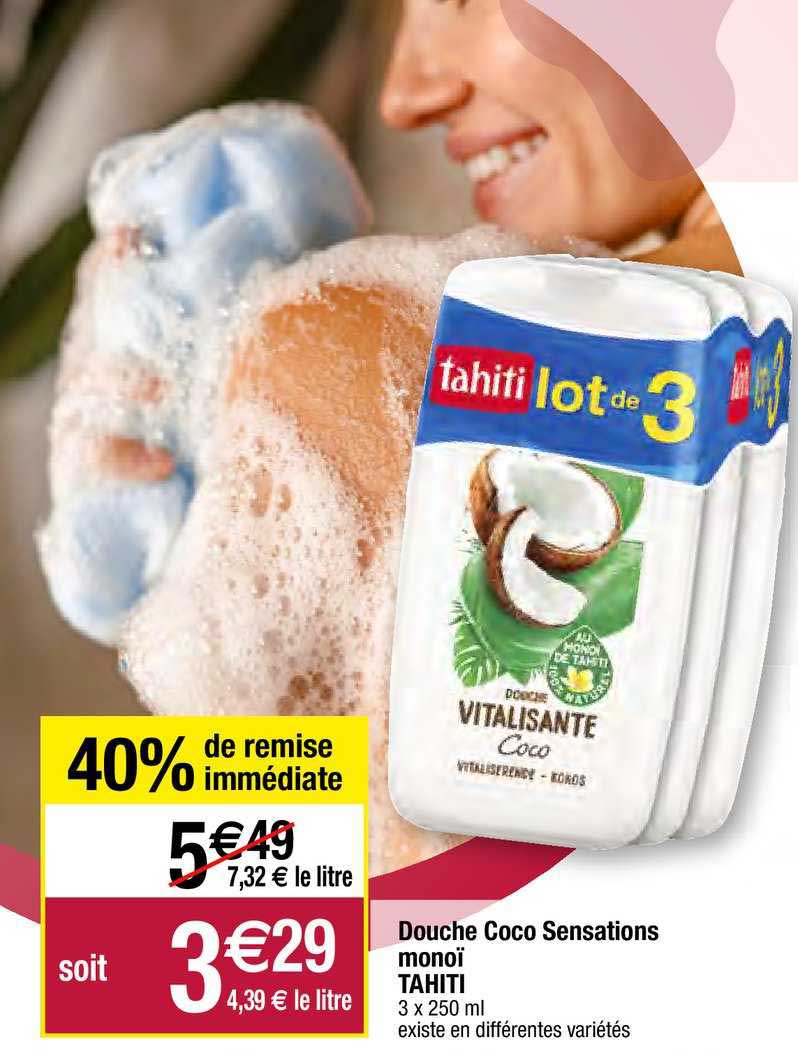 Douche Coco Sensations Monoï Tahiti