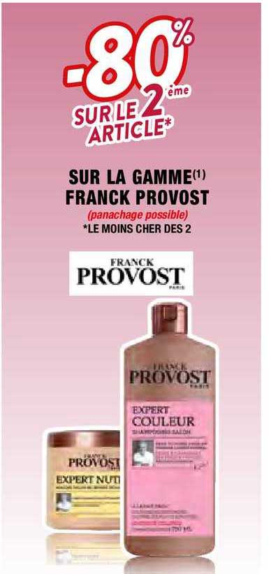 la gamme franck provost
