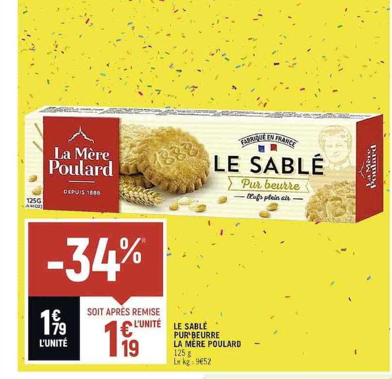 le sablé pur beurre la mère poulard