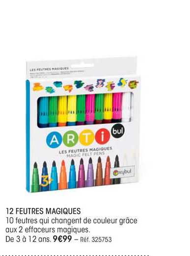 12 Feutres Magiques