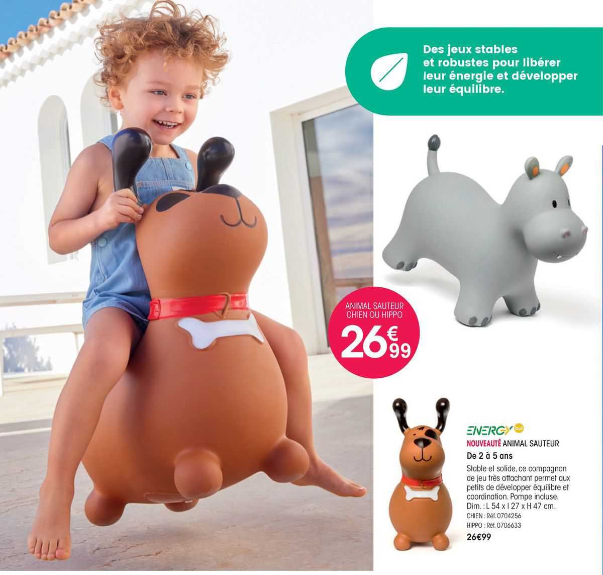 animal sauteur energy