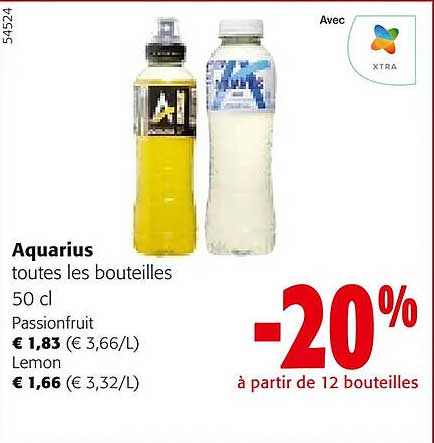aquarius toutes les bouteilles