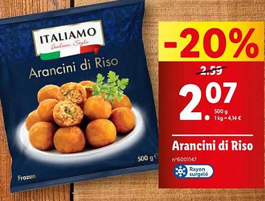 arancini di riso italiamo