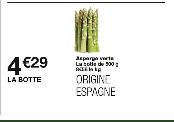 asperge verte