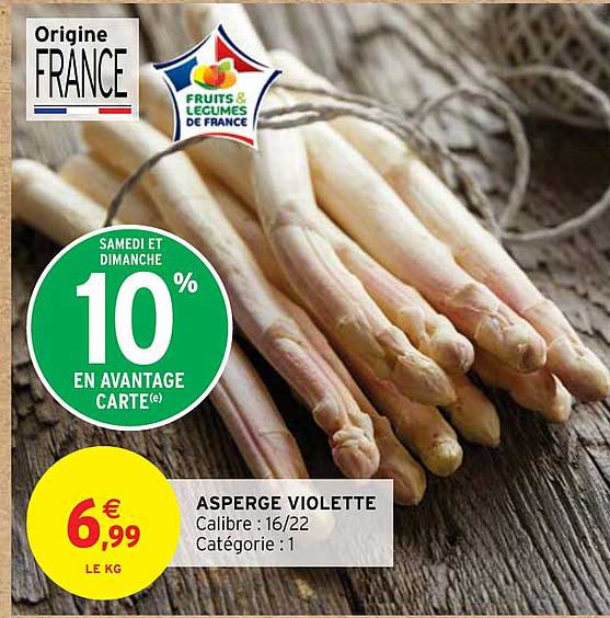 asperge violette