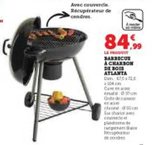 barbecue à charbon de bois atlanta