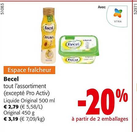 becel tout l'assortiment