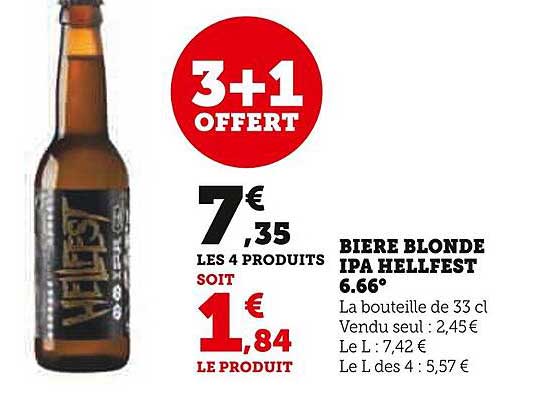 bière blonde ipa hellfest 6.66°
