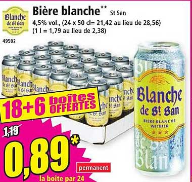 blanche de st san bière blanche