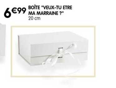 boîte "veux-tu être ma marraine?"