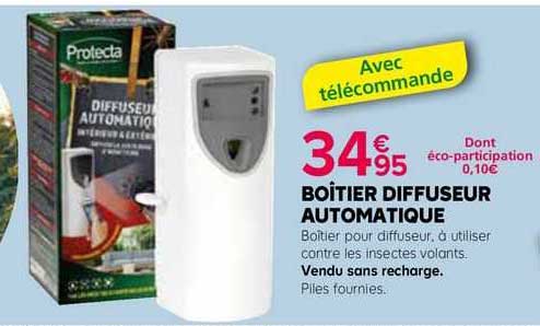 boîtier diffuseur automatique