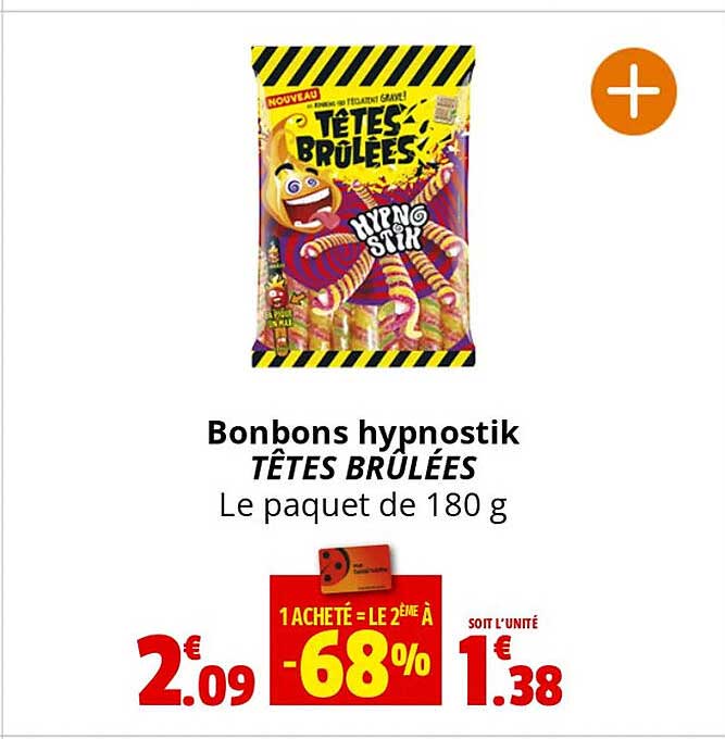 bonbons hypnostik têtes brûlées